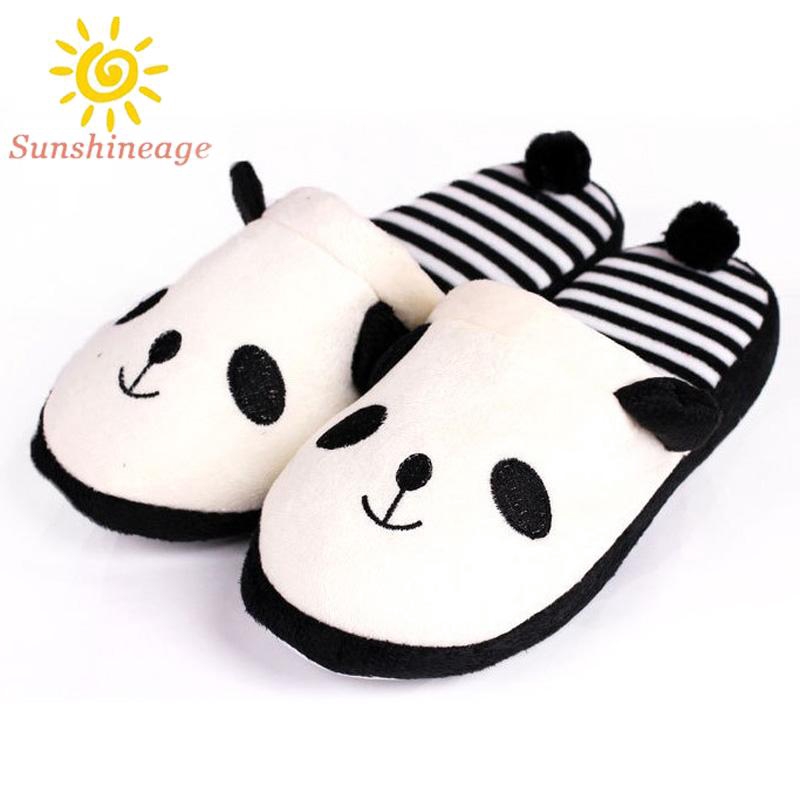 Dép Bông Đi Trong Nhà Hình Gấu Trúc Dễ Thương