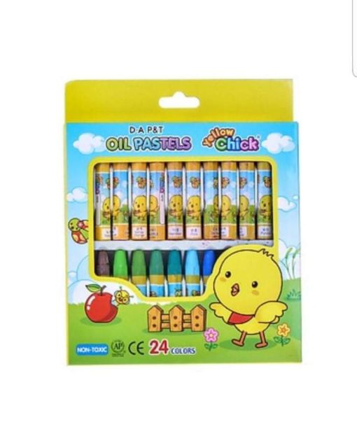 Hộp sáp dầu gà vàng Oil Pastels (18 màu/ 24 màu/ 36 màu)