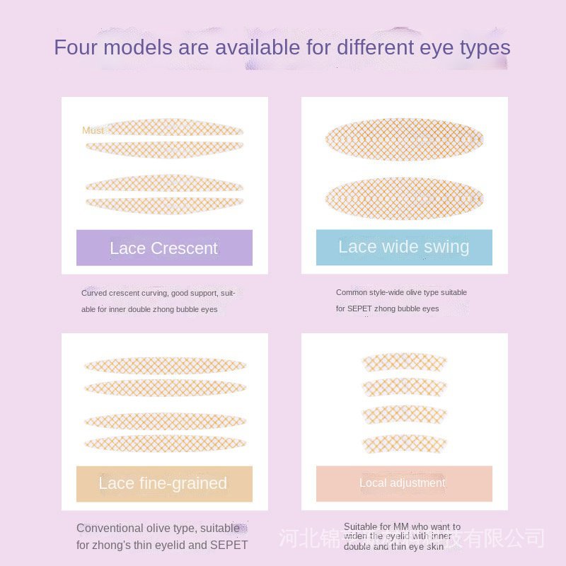 Miếng Dán Tạo Mắt Hai Mí Tự Nhiên Lâu Trôi Dành Cho Nữ