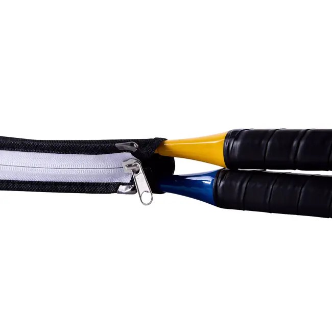 Bộ vợt cầu lông cho người lớn cơ bản BR100 - Vàng Xanh Dương MIRILIK DECA