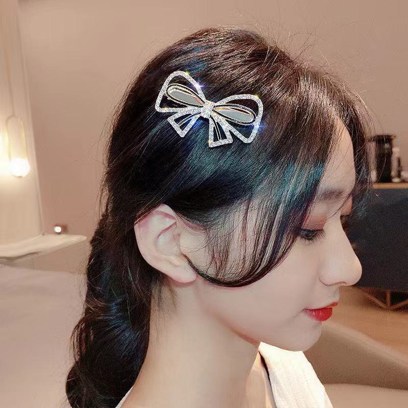 Kẹp tóc nữ Madeline K1 đính đá phong cách Hàn Quốc tuyệt đẹp
