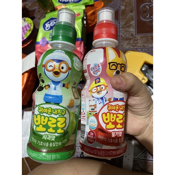 nước trái cây pororo cho bé từ 1 tuổi