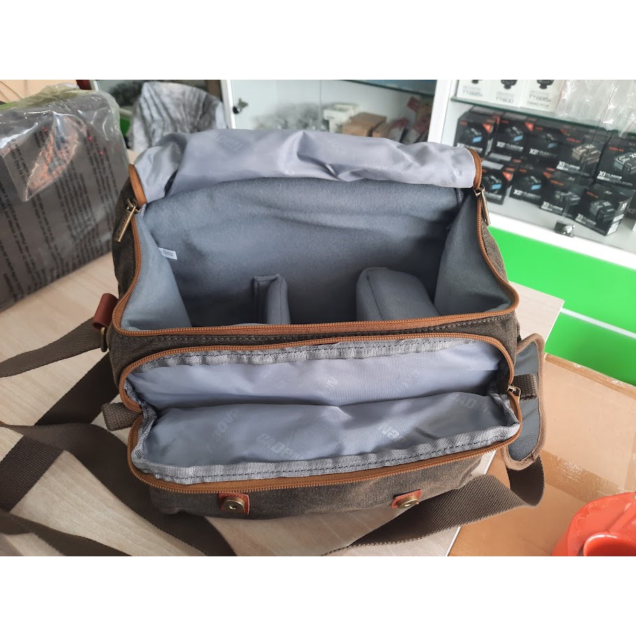 Túi máy ảnh Caden N1 chất liểu vải canvas