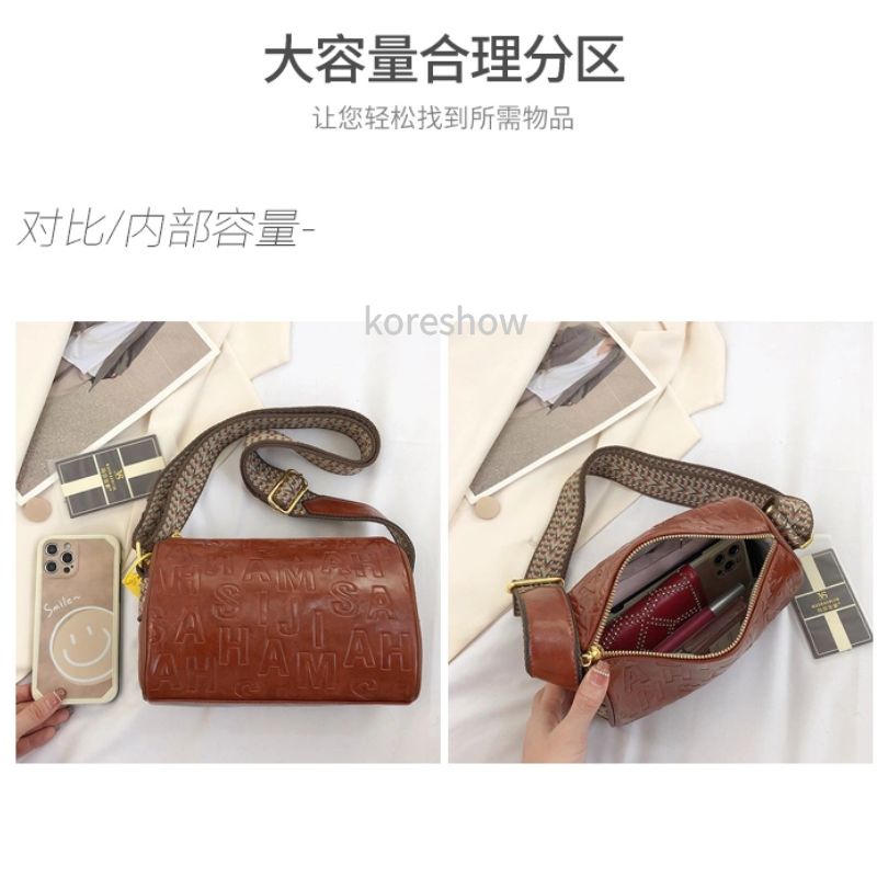 Túi Đeo Chéo Da Pu Phong Cách Hàn Quốc Beg Tangan Wanita Murah Cantik Cho Nữ