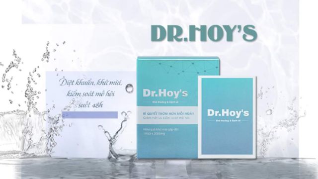 Dr Hoy's_ Khử mùi cơ thể hết lo hôi nách hôi chân