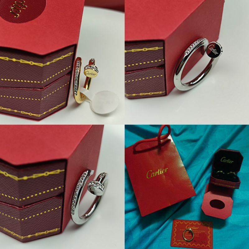 Nhẫn Đinh Uốn Jisoo Rose Blackpink