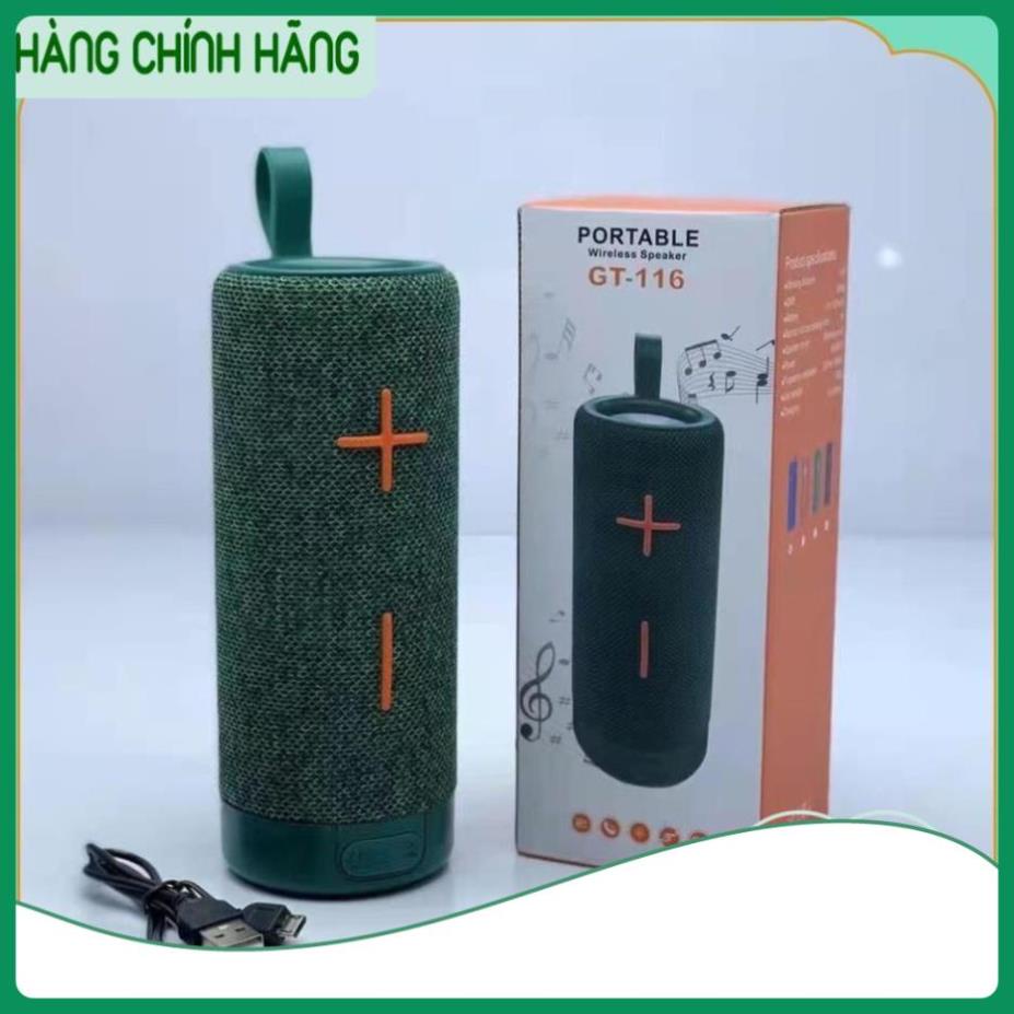 Loa Bluetooth Mini T&G116 Cao Cấp, Loa Âm Trầm Siêu Hay Bass Khoẻ cho laptop PC BH 12 tháng