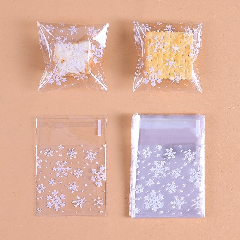 Túi nilong gói quà bánh kẹo có keo dán sẵn