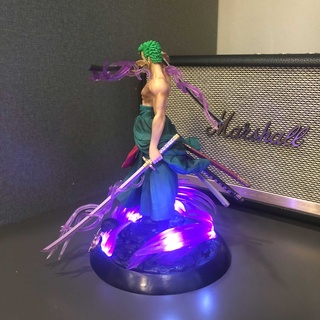 Figure / Mô hình Zoro 21 cm có LED (usb)