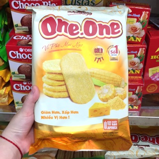 Bánh gạo one one phô mai ngô 118g