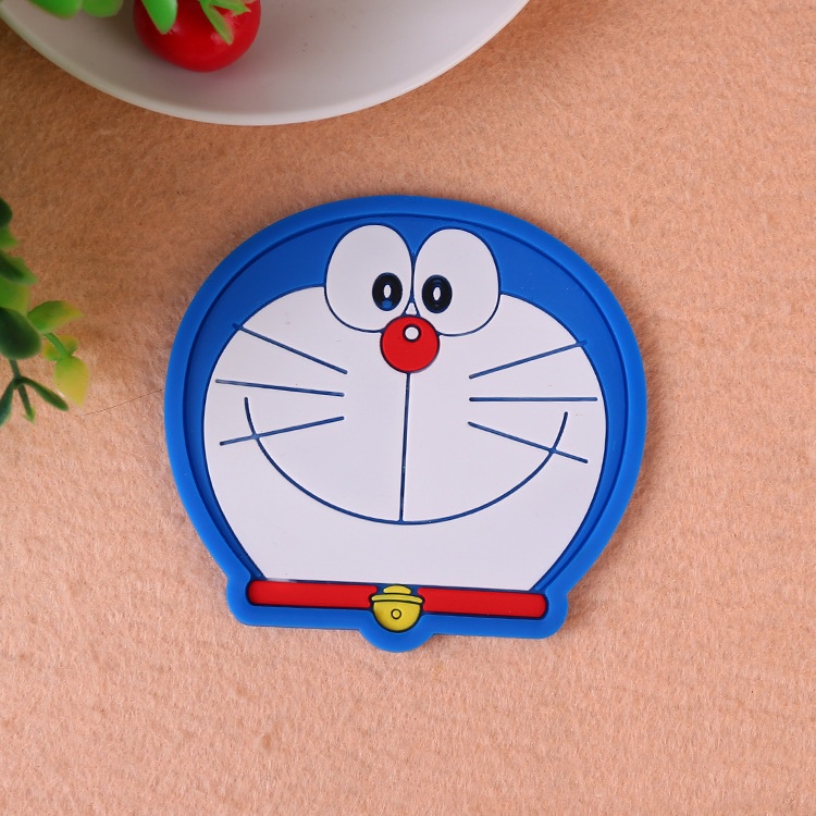 Miếng Lót Ly Hình Thú Silicon Dễ Thương Cute Sinh Động Bàn Làm Việc