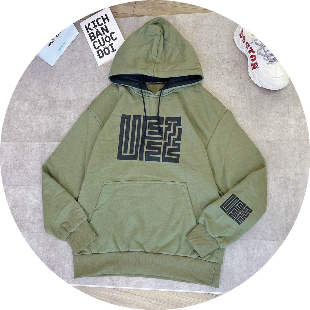 Áo Khoác Hoodie Nam Nữ In Họa Tiết Dấu Mộc Vải Nỉ Cao Cấp Phong Cách Cá Tính Độc Đáo Hot Trend Mới