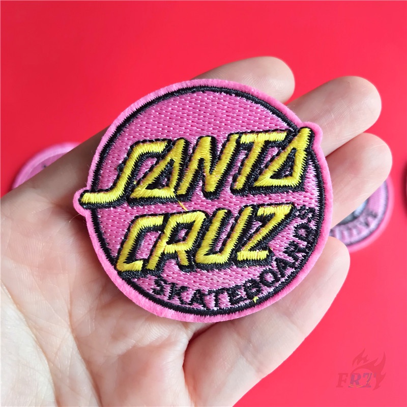 1 Sticker ủi thêu chữ Let 's Pink! Vsco thời trang