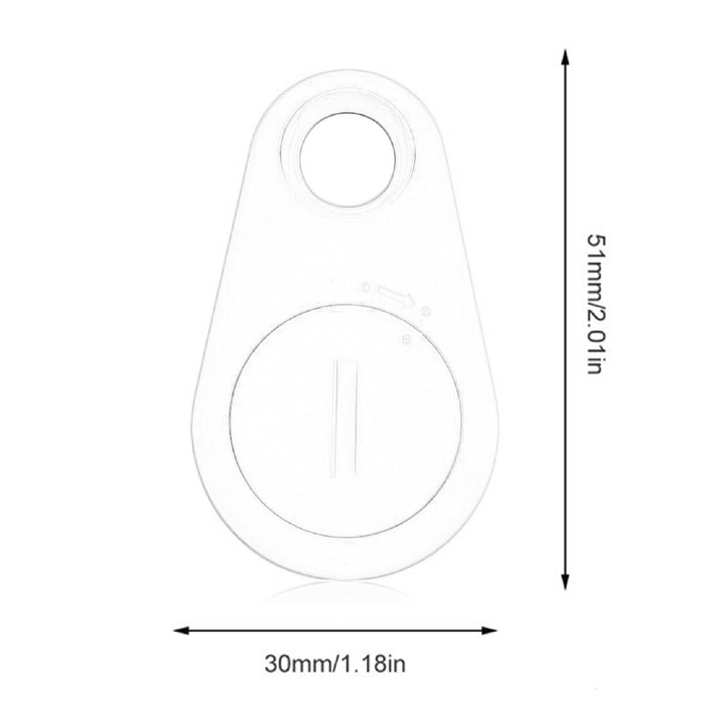 Thiết bị định vị theo dõi hai chiều 4.0 chống trộm chống mất thú cưng/chìa khóa