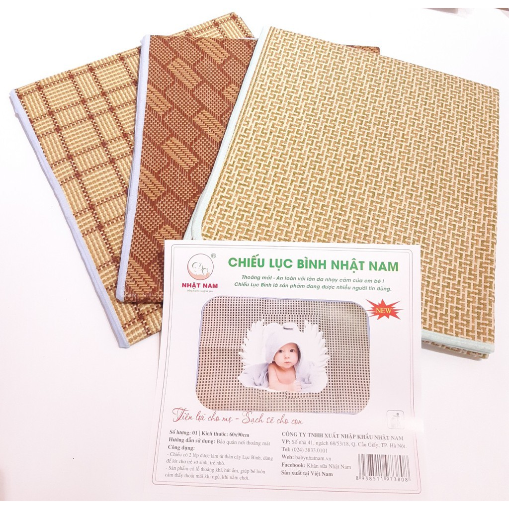 Chiếu Lục Bình Nhật Nam cho trẻ em 60*90cm