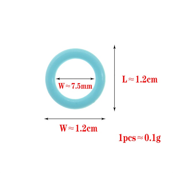 Set 20 chiếc đánh dấu nhựa tròn đường kính 1cm