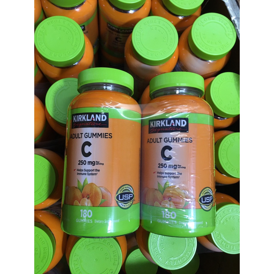 Kẹo Dẻo Bổ Sung Vitamin C Kirkland Signature 180 Viên của Mỹ