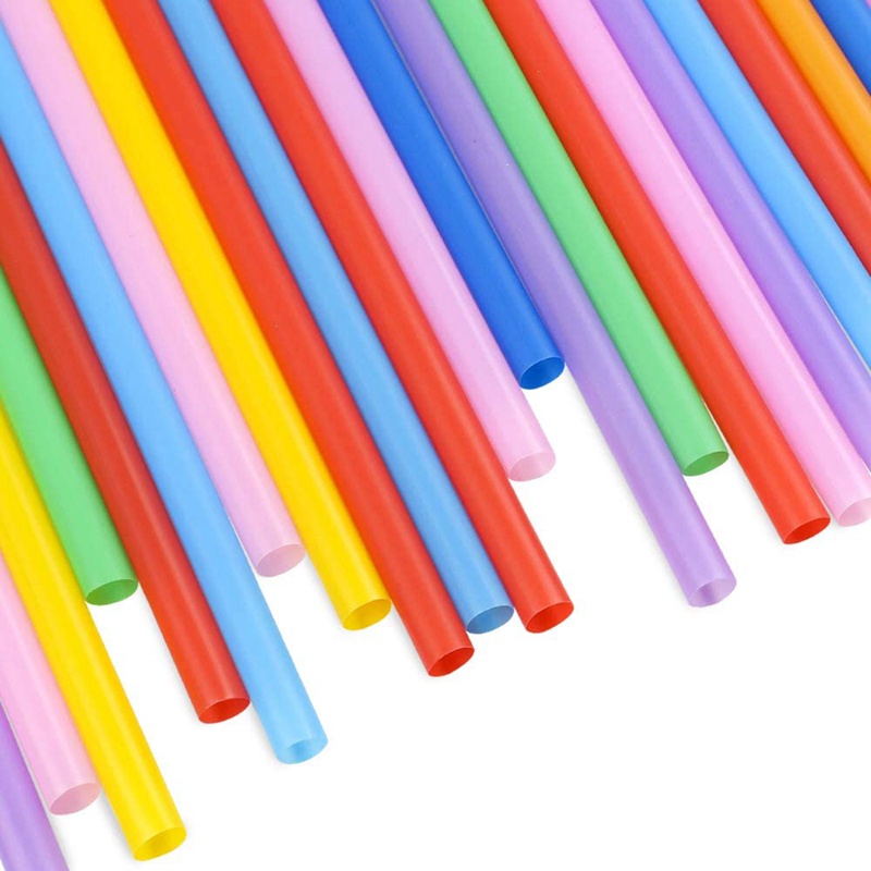 Bộ 300 Ống Hút 10.3in Jumbo Nhiều Màu Sắc