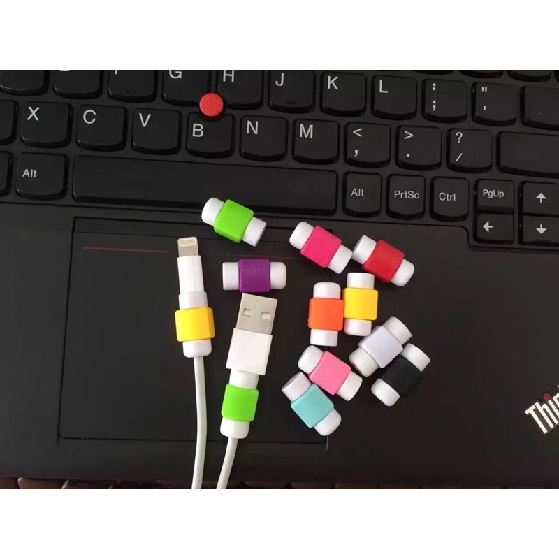 Vỏ Bảo Vệ Đầu Dây Cáp Sạc, Tai Nghe 2 Lớp Cho iPhone Tránh Đứt Gãy Ai cũng cần ạ