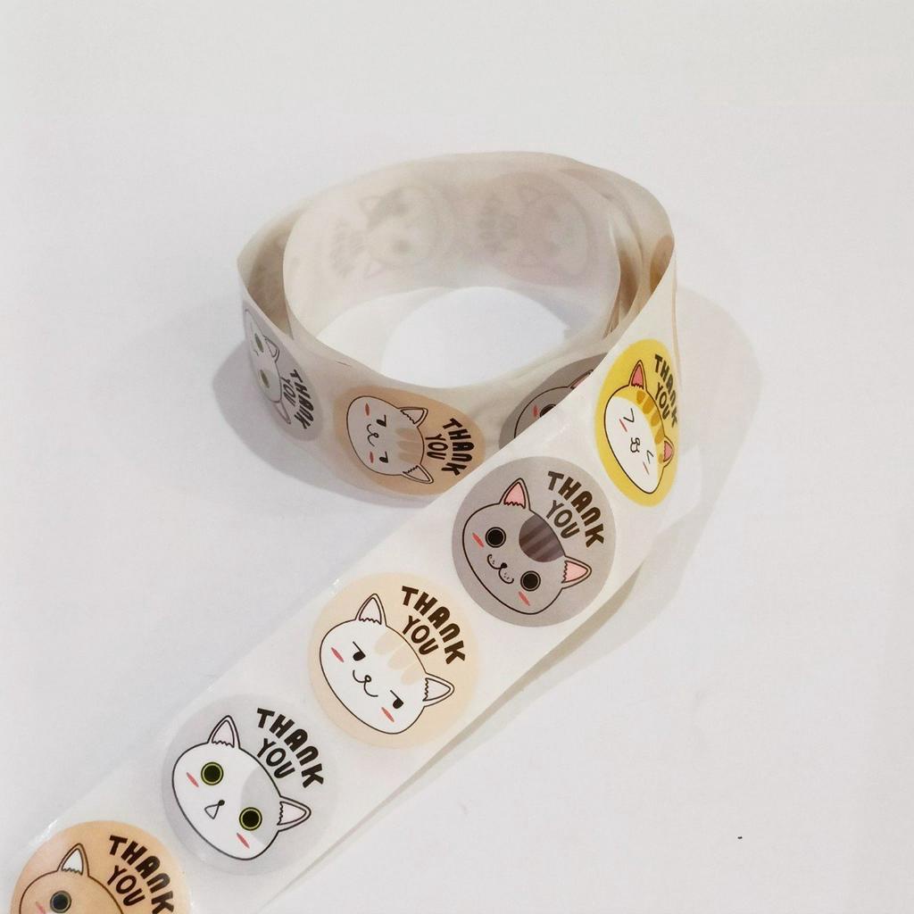 Xấp 20 sticker xinh xinh trang trí, cám ơn khách hàng