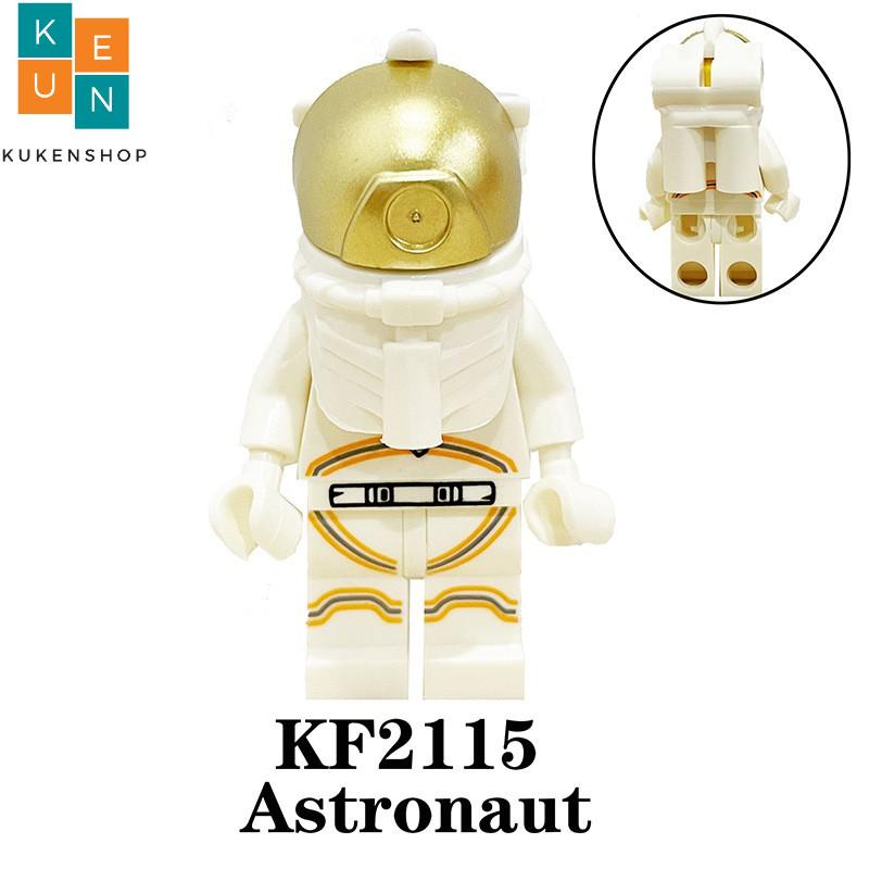 Minifigures Nhân Vật Du Hành Gia Vũ Trụ Astronaut KF2115 Mẫu Mới Siêu Ngầu