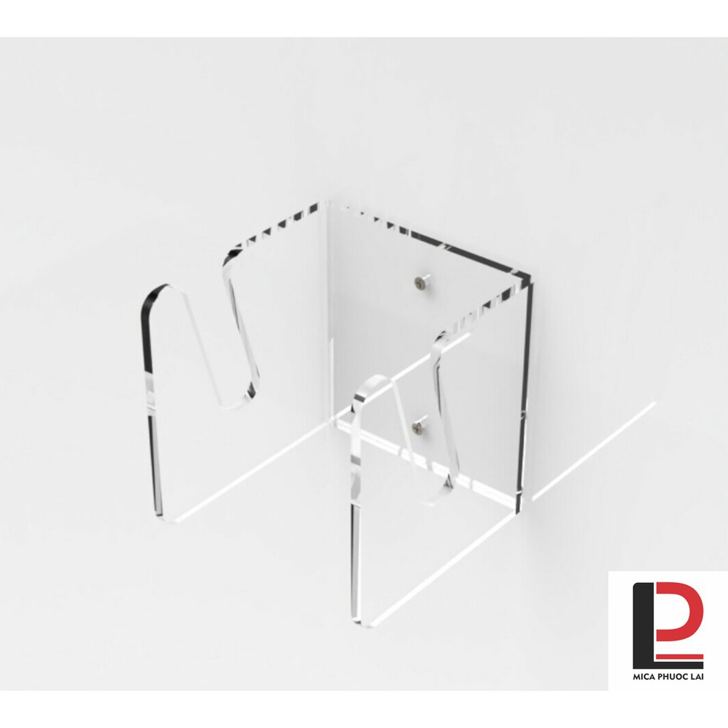 Giá đỡ treo tường mica/acrylic cao cấp
