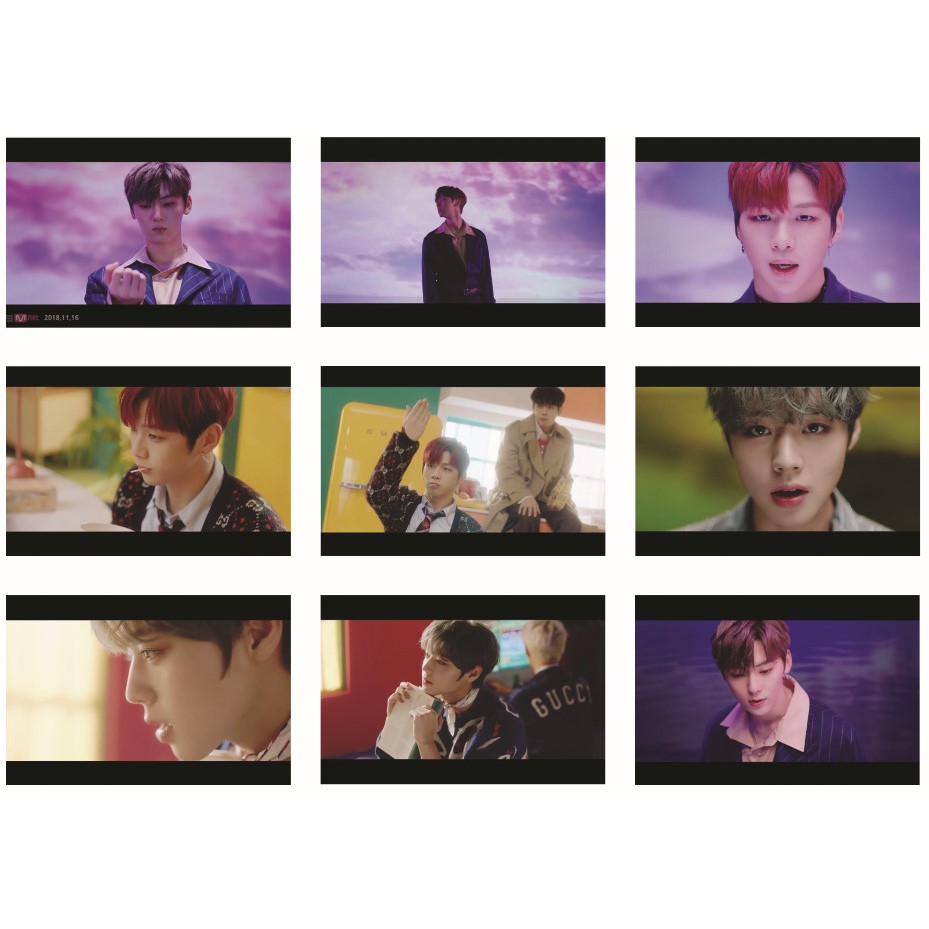 Lomo card 63 ảnh WANNA ONE - MV SPRING BREEZE