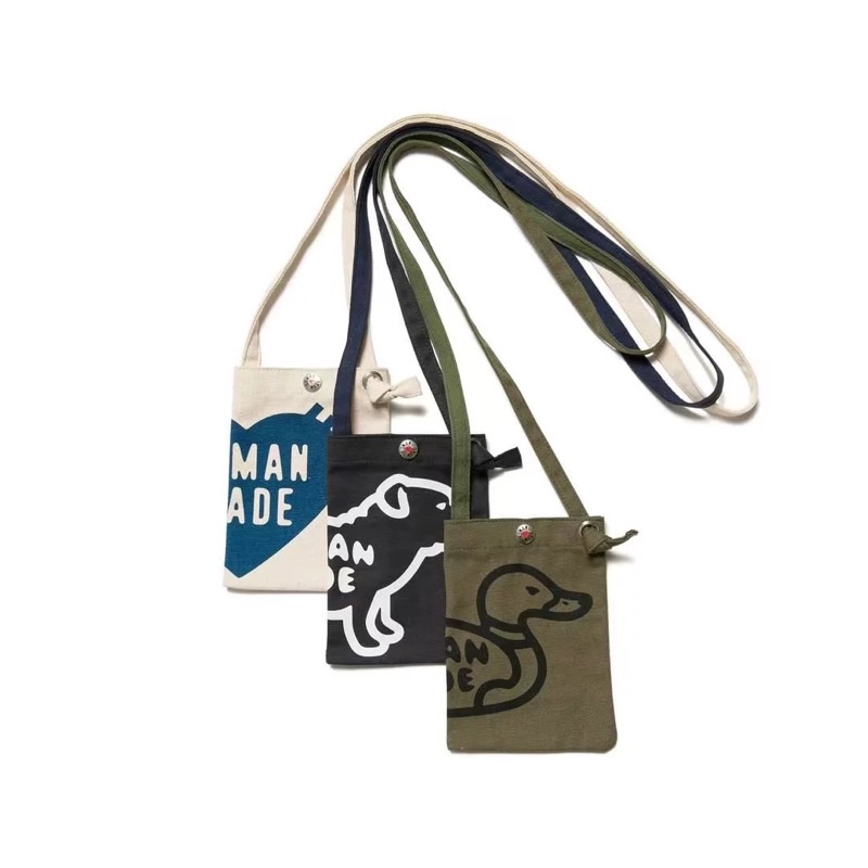 TÚI MINI TOTE HUMAN MADE PET CHẤT VẢI SIÊU DÀY DẶN