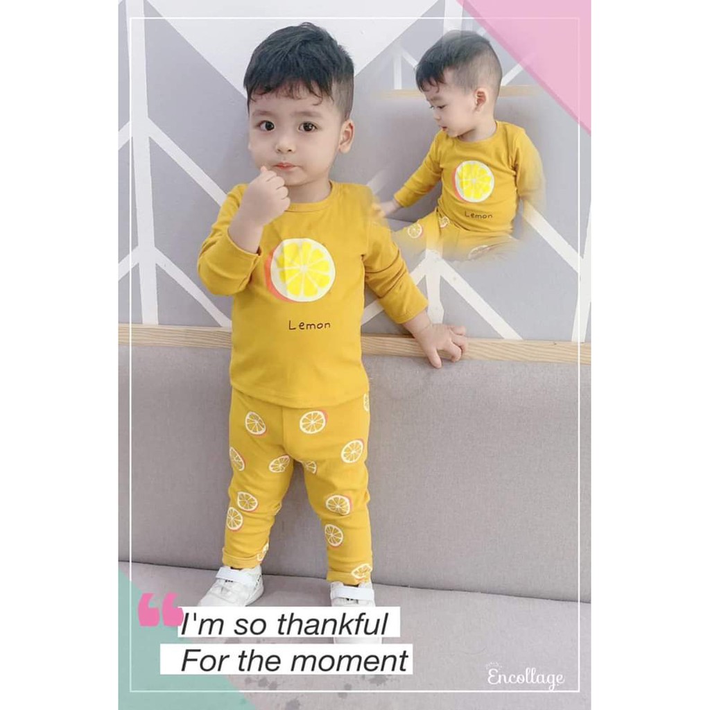 Bộ Hoa Quả Kute QATE137 cho bé 8-18kg | BigBuy360 - bigbuy360.vn