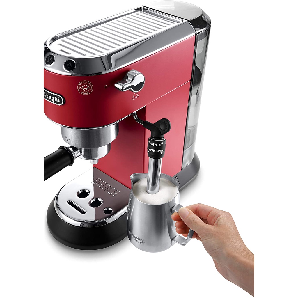 Máy pha cà phê Espresso Delonghi Dedica Style EC685 Rot [nhập Đức chính hãng]