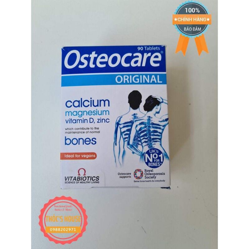 Canxi Osteocare hộp 90 viên