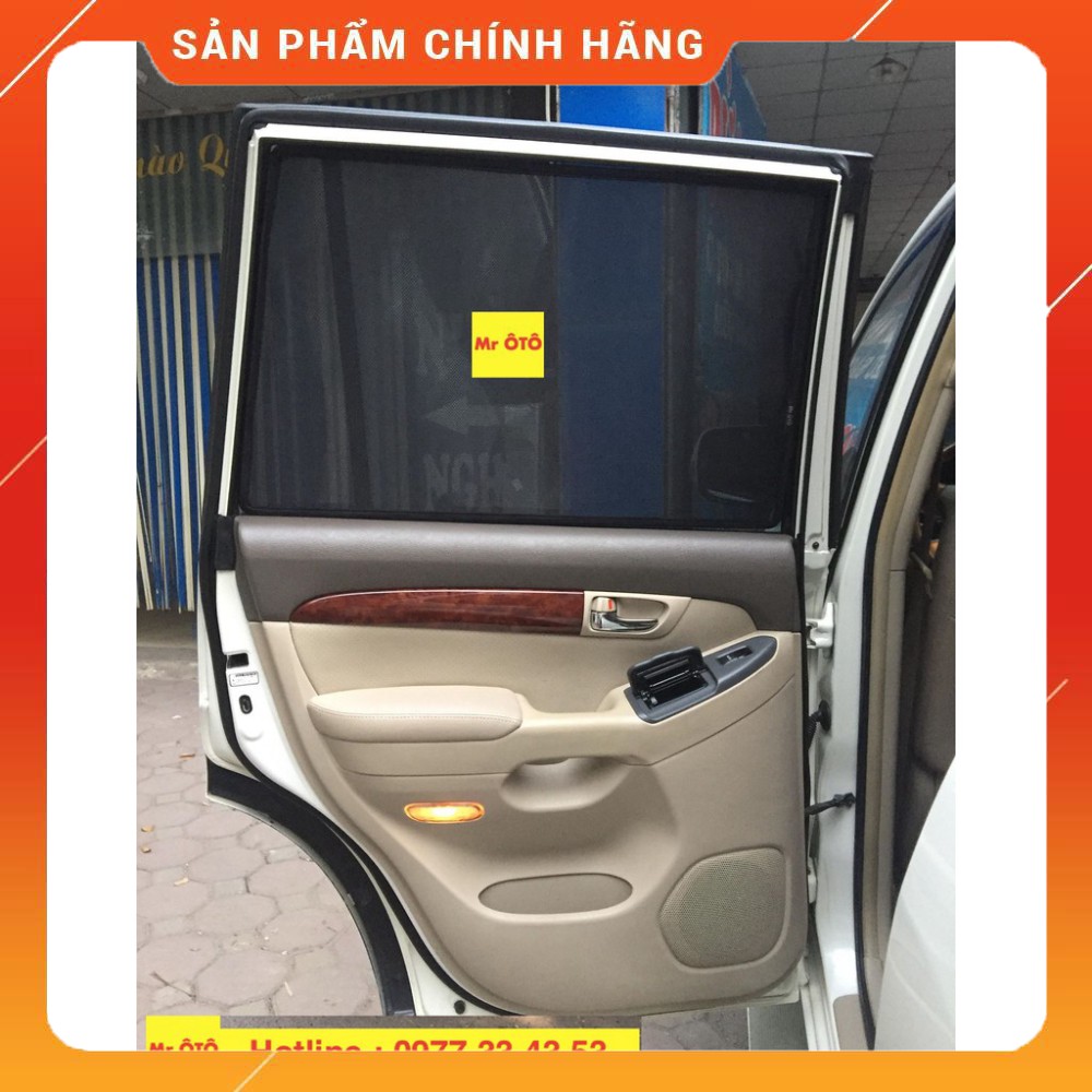 Rèm Che Nắng Cho Land Prado 2008- 2012 Loại 1 ( Rèm Mr ô tô chính hãng vừa khít 100% )