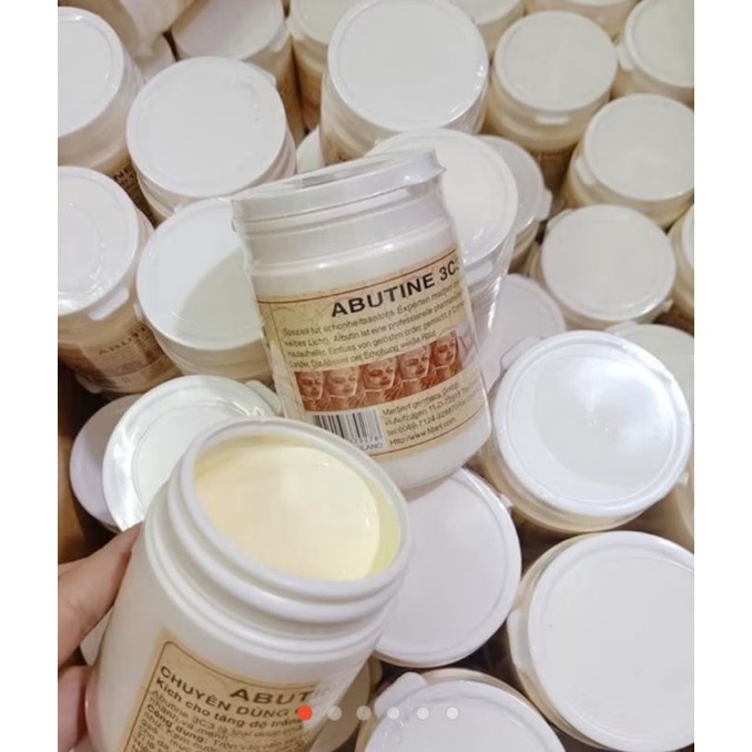 KEM KÍCH TRẮNG ABUTINE 3C3 vàng Thái Lan kích trắng mạnh 250 gram