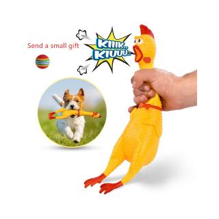 Gà nhựa đồ chơi phát ra âm thanh kích thước 16.8cm