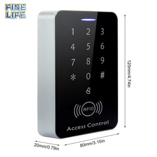 [12.24]RFID Access Control System Security Entry Door Lock + 10PCS Keychains for Home