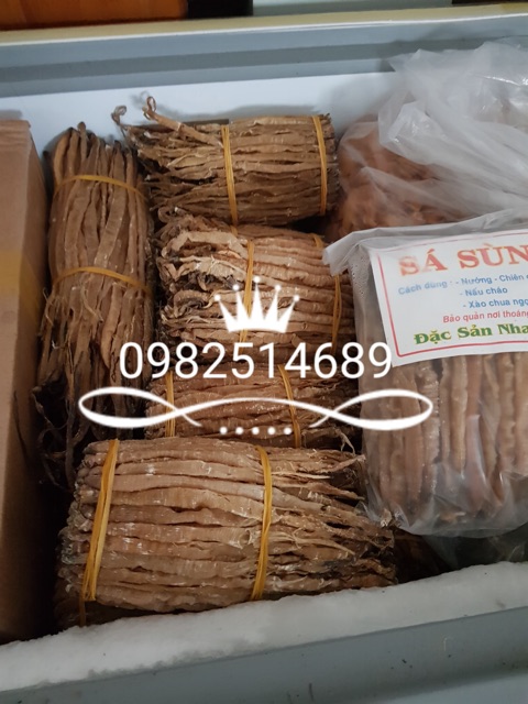100g sá sùng -nguyên liệu nấu nước dùng,nấu phở siêu ngọt