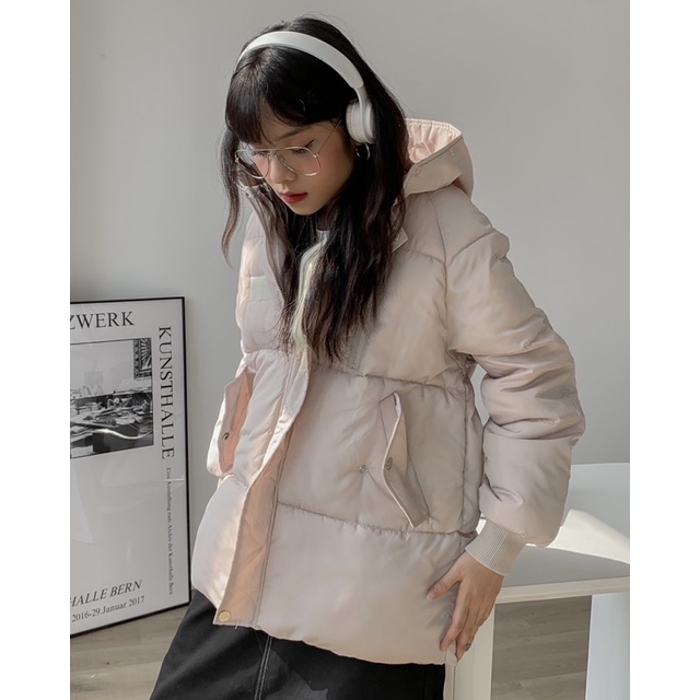 ÁO PHAO CÓ MŨ OVERSIZE CHUBBIE chất liệu dày dặn, ấm áp - CHUBBIE WINTER Jacket | BigBuy360 - bigbuy360.vn