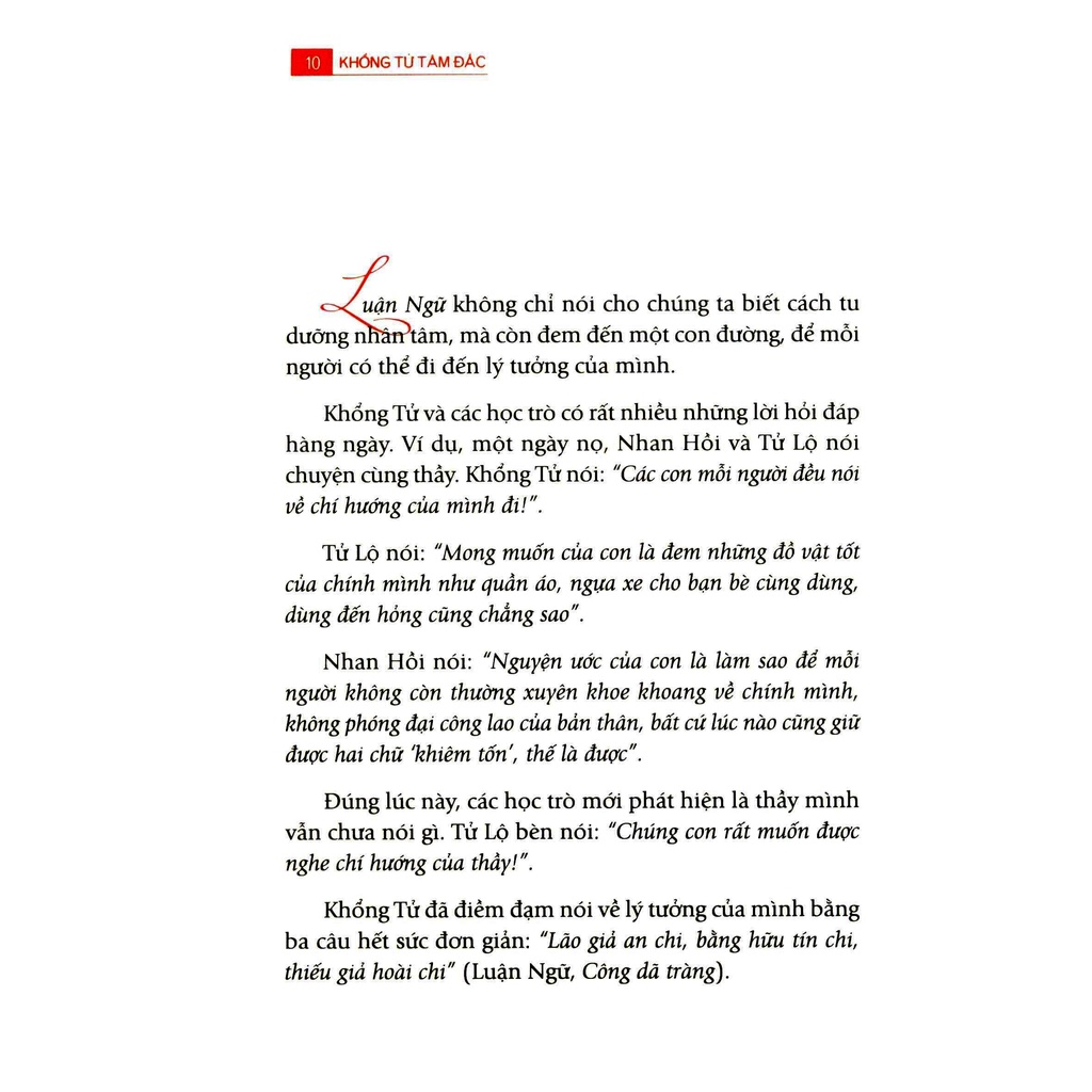 Sách Khổng Tử Tâm Đắc (Tái Bản 2020)