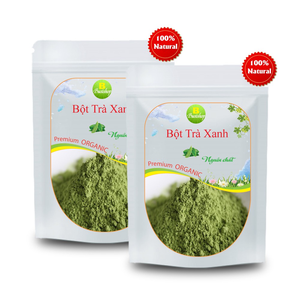 Bột trà xanh nguyên chất 100g