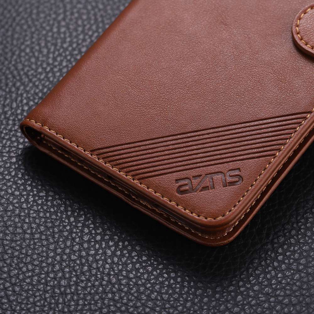 Bao da điện thoại PU nắp lật có ngăn thẻ sang trọng thời trang cho Vivo V15/V15