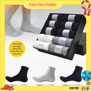 Hộp 10 đôi tất chống hôi chân kháng khuẩn xuất nhật tom_tom_storee