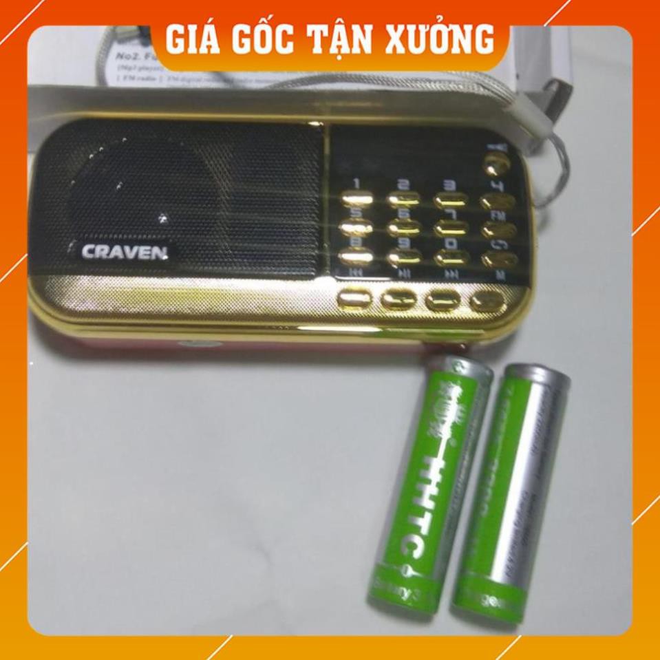 [GIÁ SỐC] Loa thẻ nhớ Craven CR 836/836S đọc kinh phật dùng thẻ nhớ pin siêu trâu