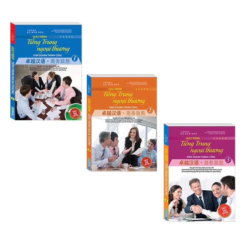 Sách -  Giáo Trình Tiếng Trung Ngoại Thương Kinh Doanh Thành Công