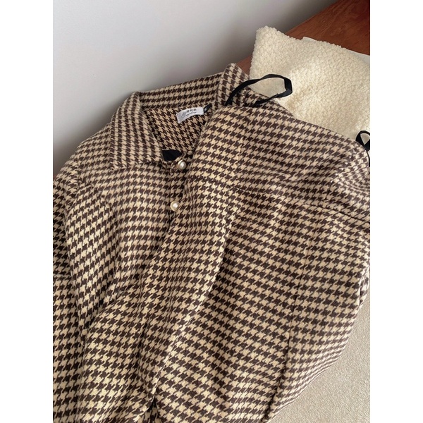 Set váy mix vest dạ