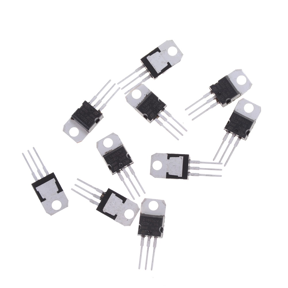 Set 10 Bộ Ổn Áp Ic L7805Cv L7805 To-220 5v Chuyên Dụng