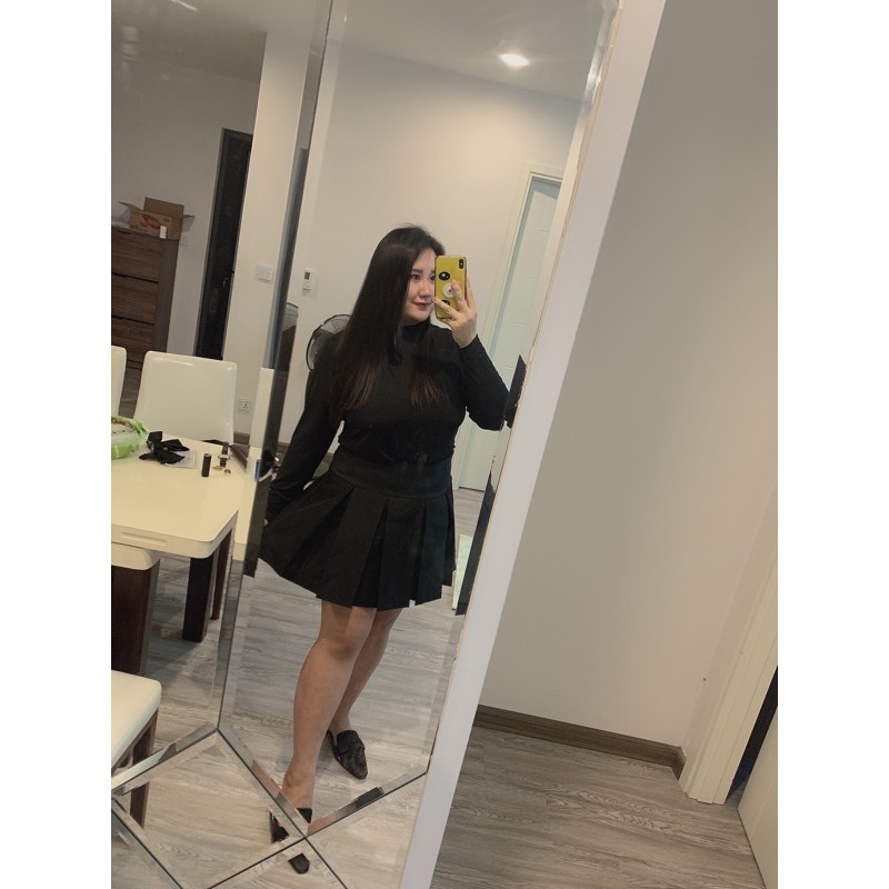 Chân váy xếp li bản to kèm quần bigsize | BigBuy360 - bigbuy360.vn