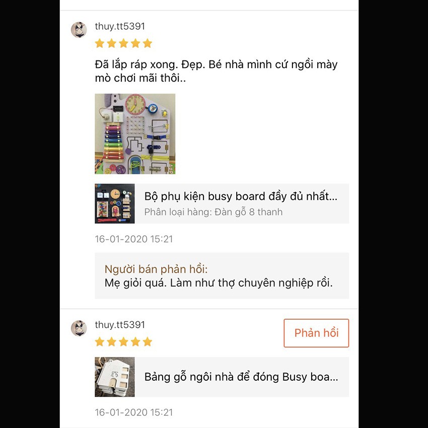 Bảng gỗ hình ngôi nhà - Phụ kiện làm Busy board