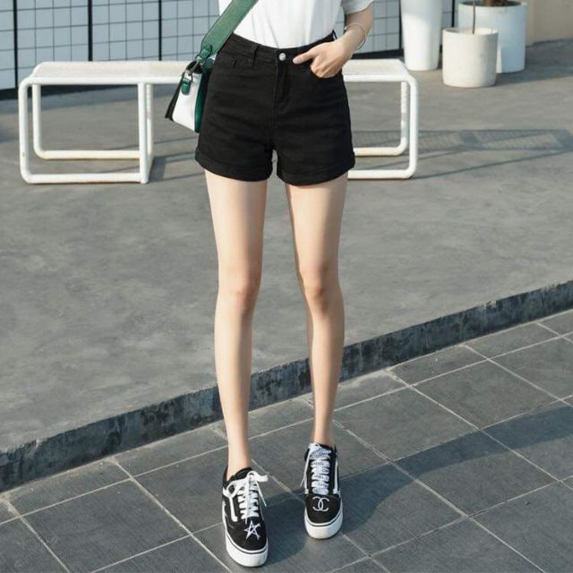 QUẦN SHORT KAKI ĐEN TRẮNG | BigBuy360 - bigbuy360.vn
