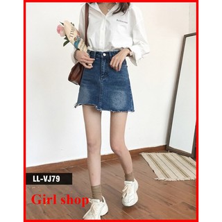 ⚡️[CHỈ MỘT NGÀY] Chân Váy Jean Dáng Chữ A Trên Gối