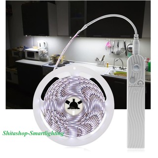 Đèn Led dây cảm ứng tự động sáng khi có người di chuyển ,tiện lợi dễ dàng lắp đặt ở nhiều vị trí trong nhà.